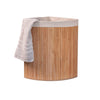 Eco Bath Bamboo Laundry Basket with Lid and Removable Lining - Eco Bath London