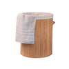 Eco Bath Bamboo Laundry Basket with Lid and Removable Lining - Eco Bath London