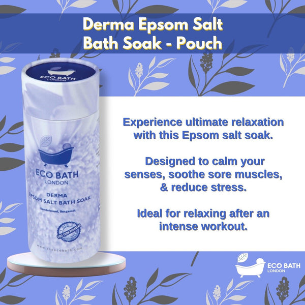 Eco Bath Derma Epsom Salt Bath Soak - Tube - Eco Bath London
