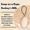 Eco Bath Donkey’s Milk Soap on a Rope - 220g - Eco Bath London