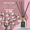 Eco Bath London Cotton Fresh Reed Diffuser - Fresh Laundry - Type Scent & Long Lasting Reed Diffusers - 100ml (3.38 fl.oz) - Eco Bath London