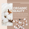 Eco Bath London Organic Cotton Face Flannels 30x30cm - Available in Pack of 3 and Pack of 6 - Eco Bath London