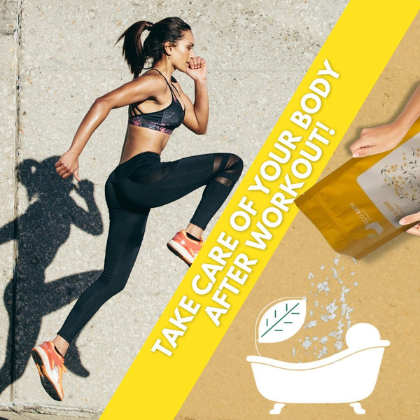 Eco Bath Muscle and Joint Epsom Salt Bath Soak - Pouch | 500g & 1000g - Eco Bath London