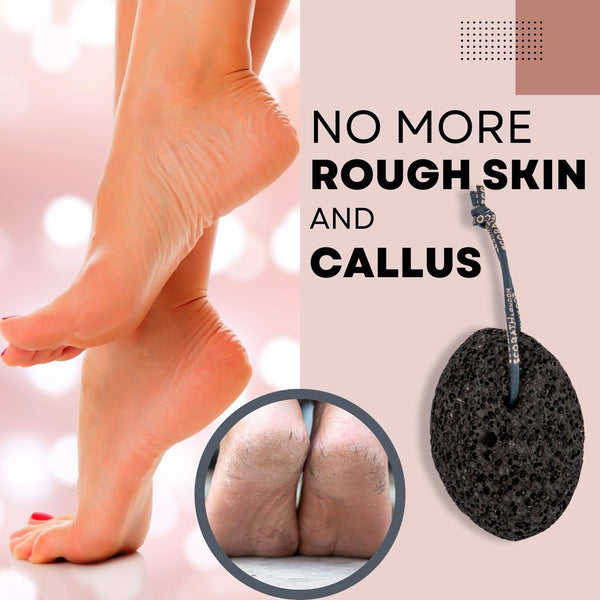 Eco Bath Natural Pumice Volcanic Stone (Smooth with Rope) - Eco Bath London