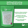 Eco Bath Uplifting and Refreshing Epsom Salt Bath Soak Pouch | 500g & 1000g - Eco Bath London