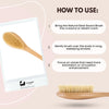 Natural Body Brush for Dry Brushing and Showers - Eco Bath London