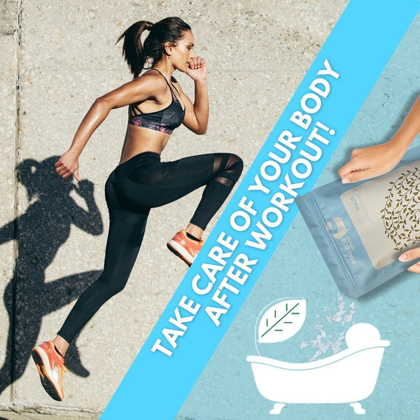 Plain Epsom Salt Bath Soak - Pouch | 500g & 1000g - Eco Bath London