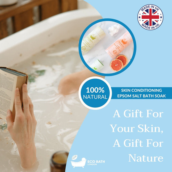 Skin Conditioning Epsom Salt Bath Soak - Tube - Eco Bath London