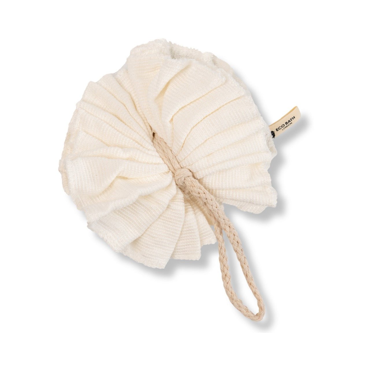 Eco Bamboo Bath & Shower Pouf - Eco Bath London