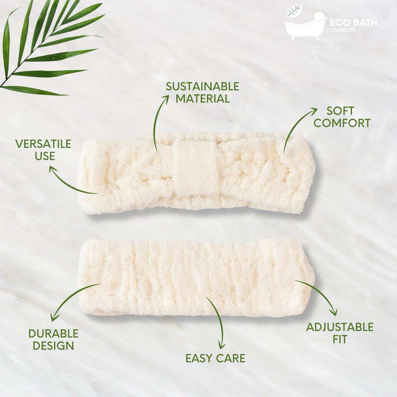 Eco Bath Bamboo Hair Band - Eco Bath London