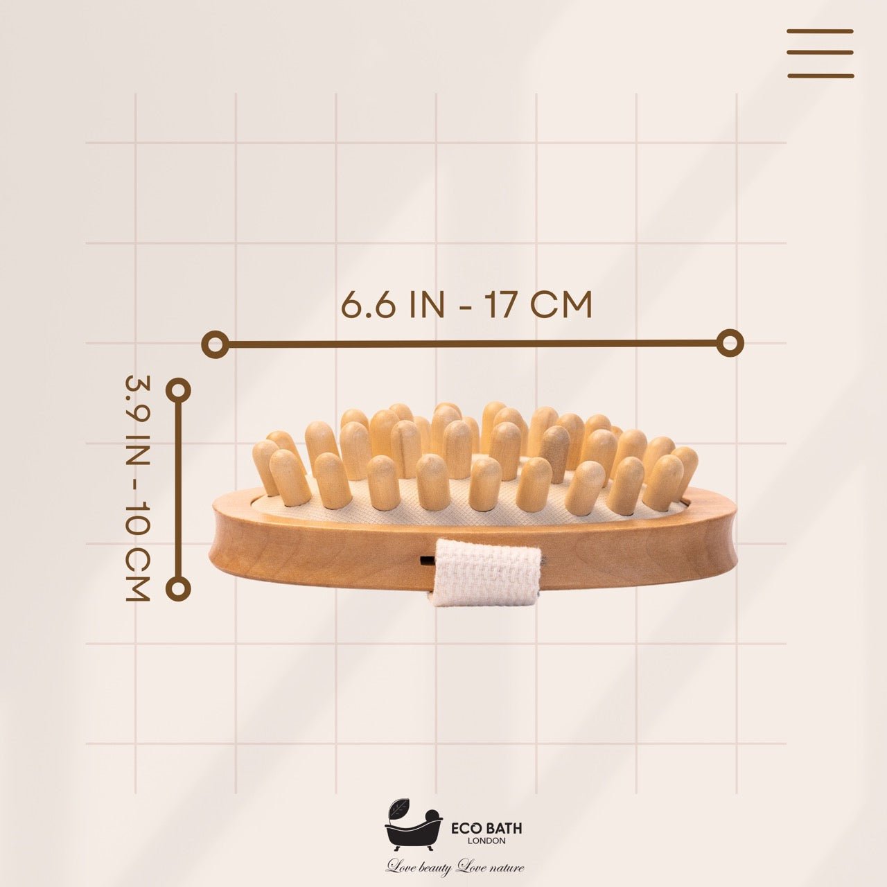 Eco Bath Cellulite Hand Brush - Eco Bath London