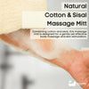 Eco Bath Cotton & Natural Sisal Massage Mitt - Eco Bath London