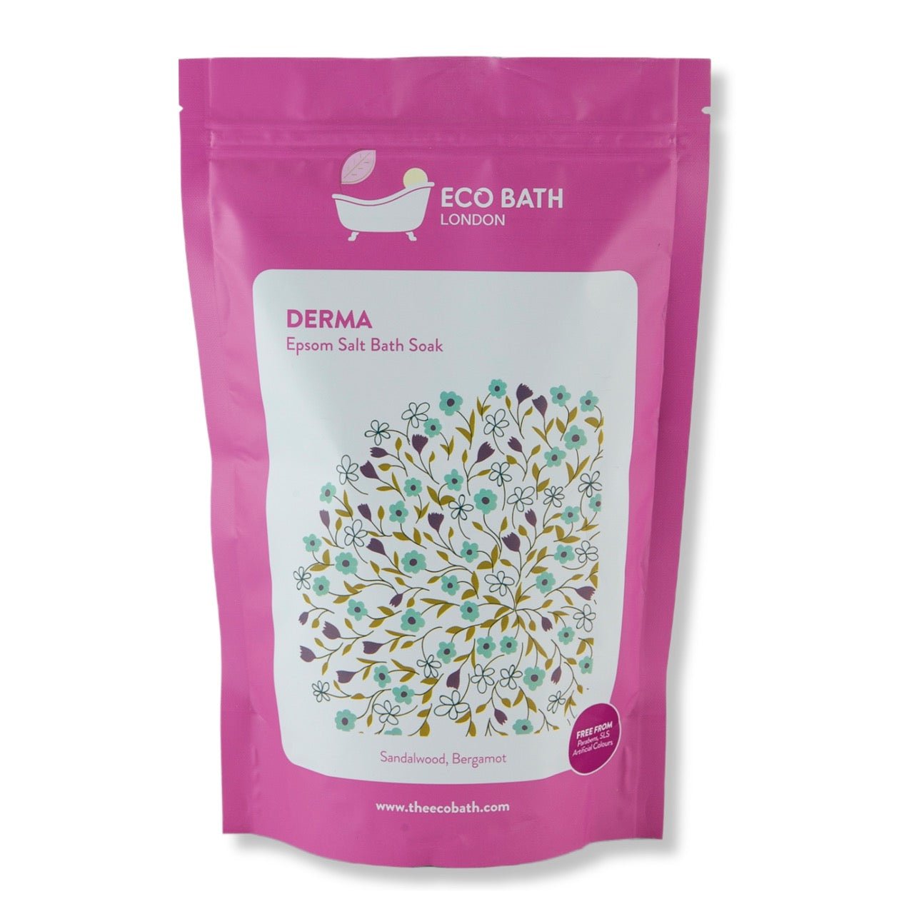 Eco Bath Derma Epsom Salt Bath Soak - Pouch | 500g & 1000g - Eco Bath London