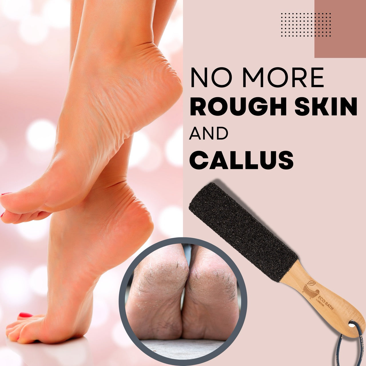 Eco Bath Natural Pumice Foot Files - Eco Bath London