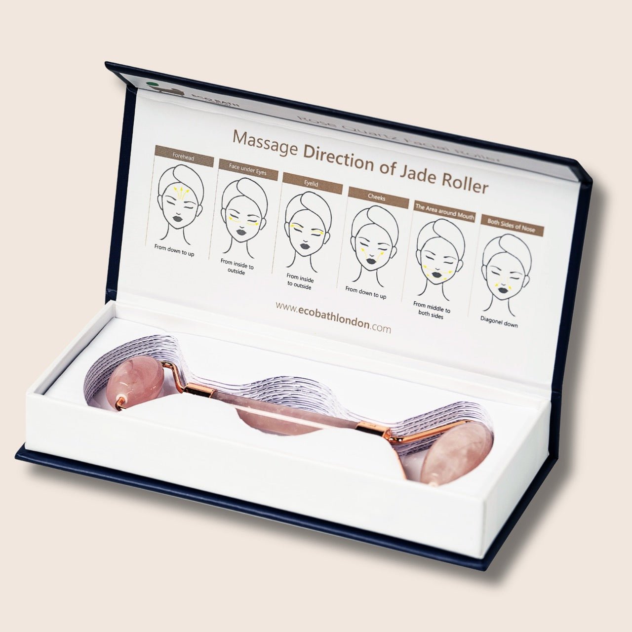 Eco Bath Jade Face Roller - Eco Bath London