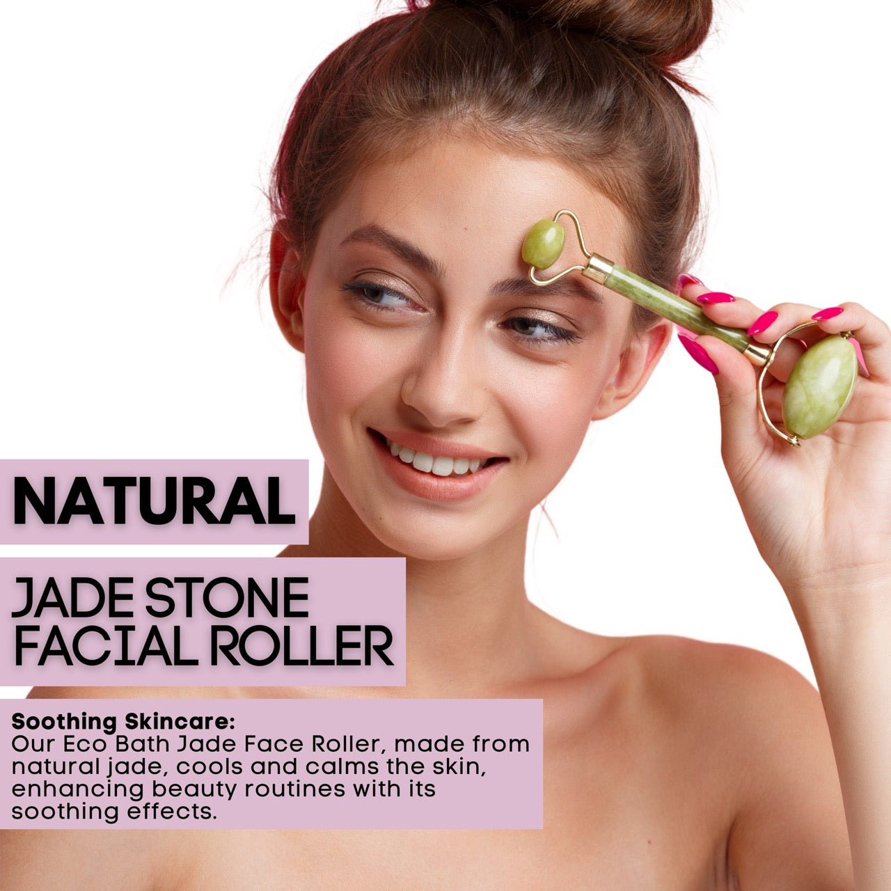 Eco Bath Jade Face Roller - Eco Bath London
