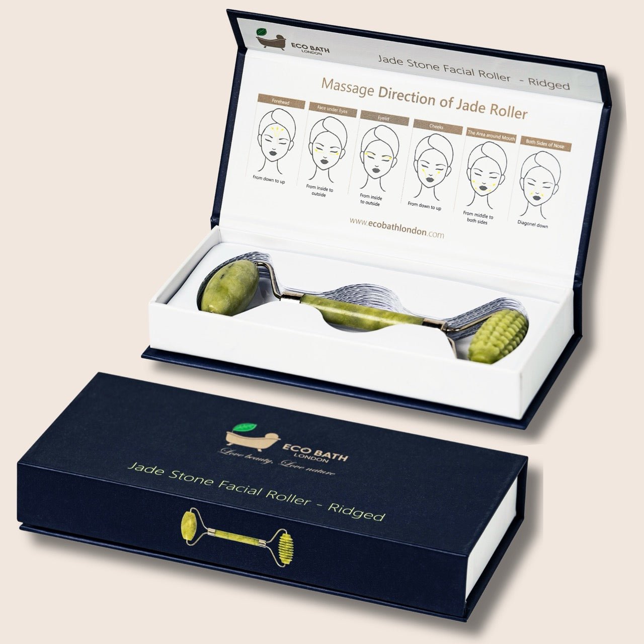 Eco Bath Jade Face Roller - Eco Bath London