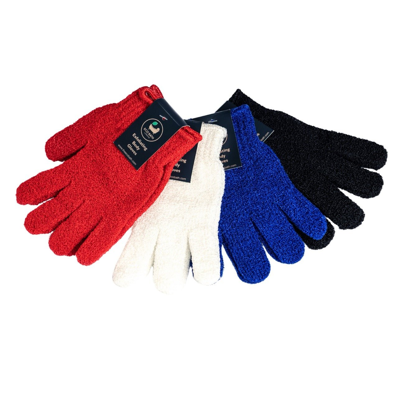 Eco Bath London 1 Pair of Exfoliating Body Gloves - Eco Bath London