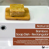 Eco Bath London Bamboo Rectangle Soap Dish - Eco Bath London