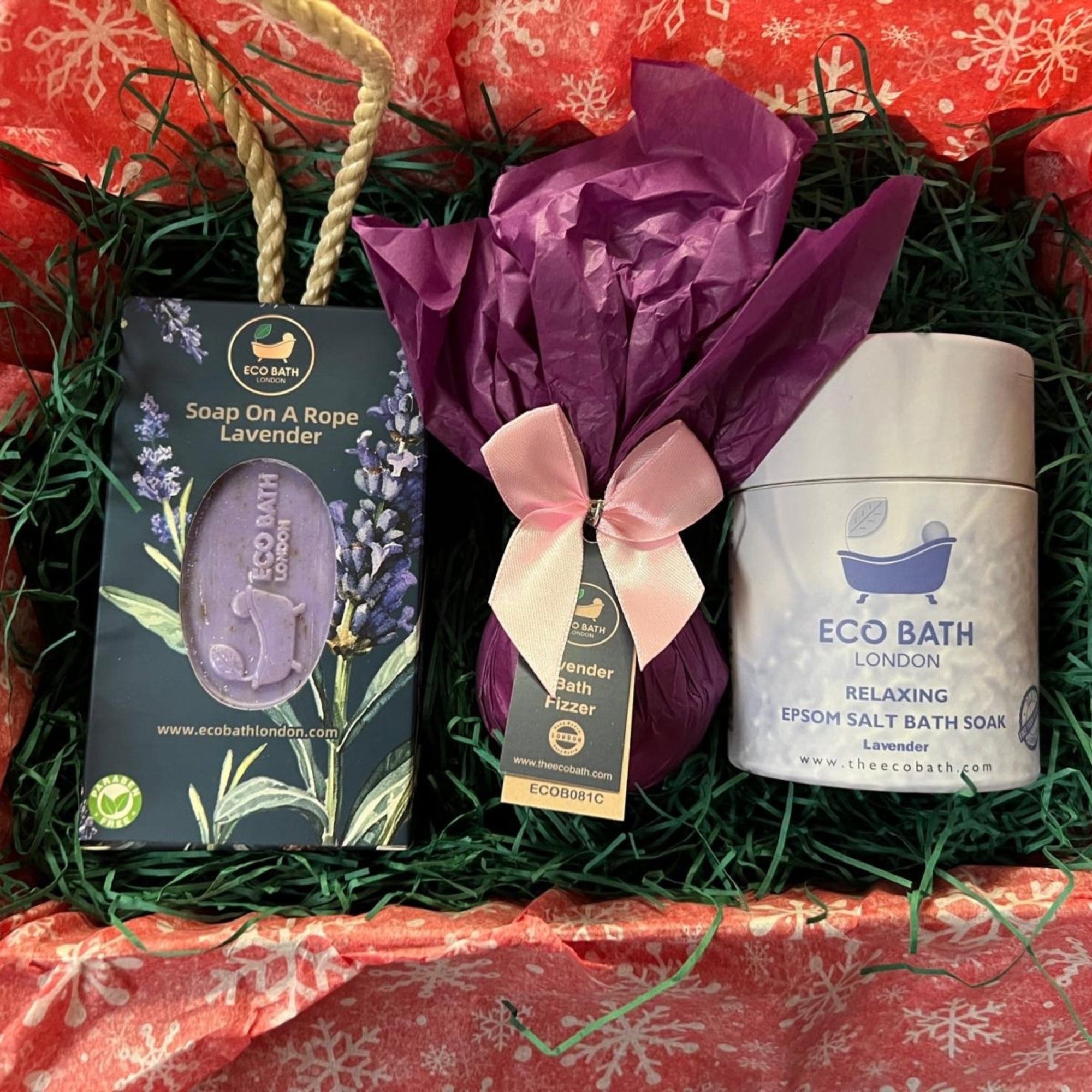 Eco Bath London Lavender Relax & Unwind Gift Set - Eco Bath London