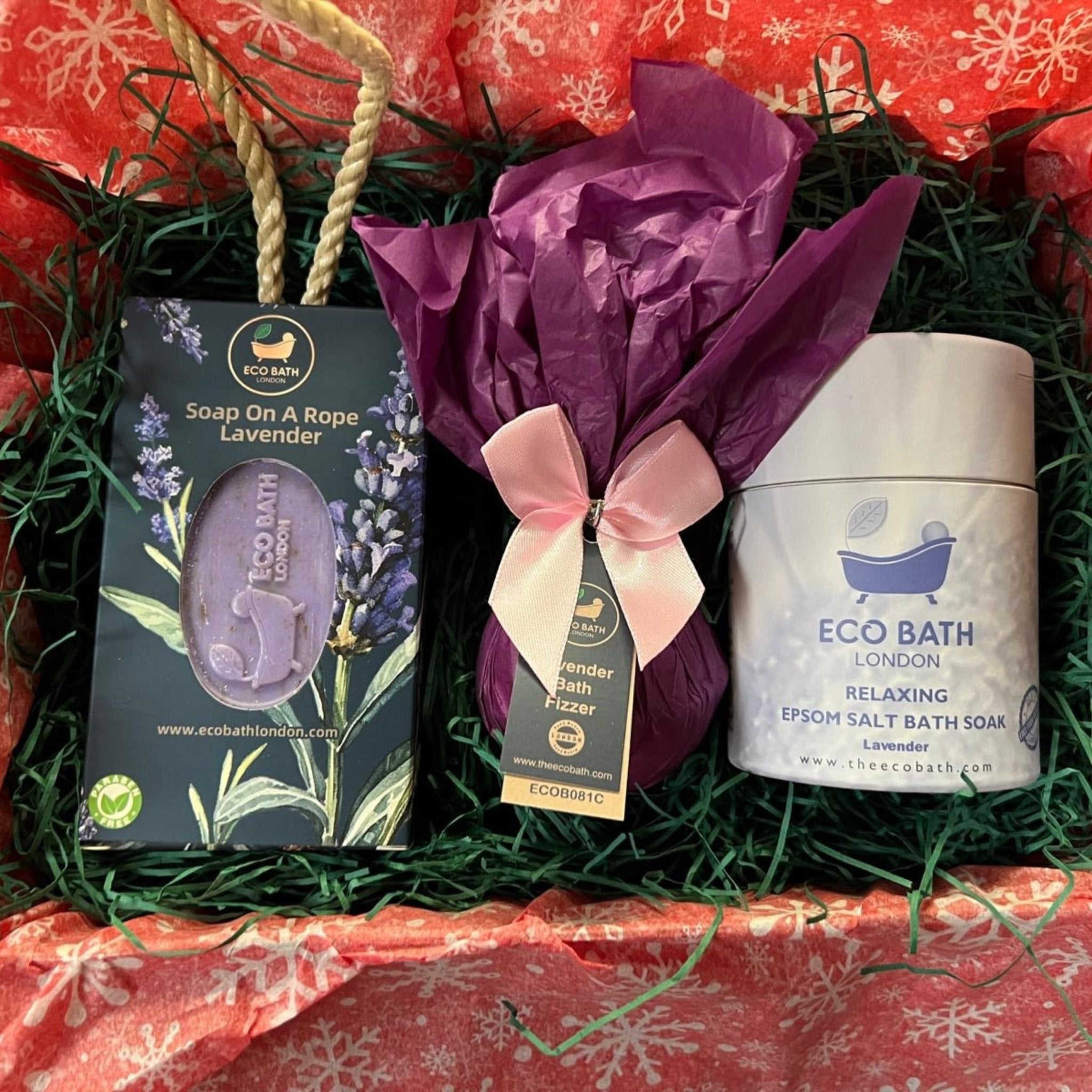 Eco Bath London Lavender Relax & Unwind Gift Set - Eco Bath London