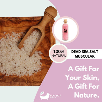 Eco Bath London Muscular Dead Sea Salt (300g) - Eco Bath London