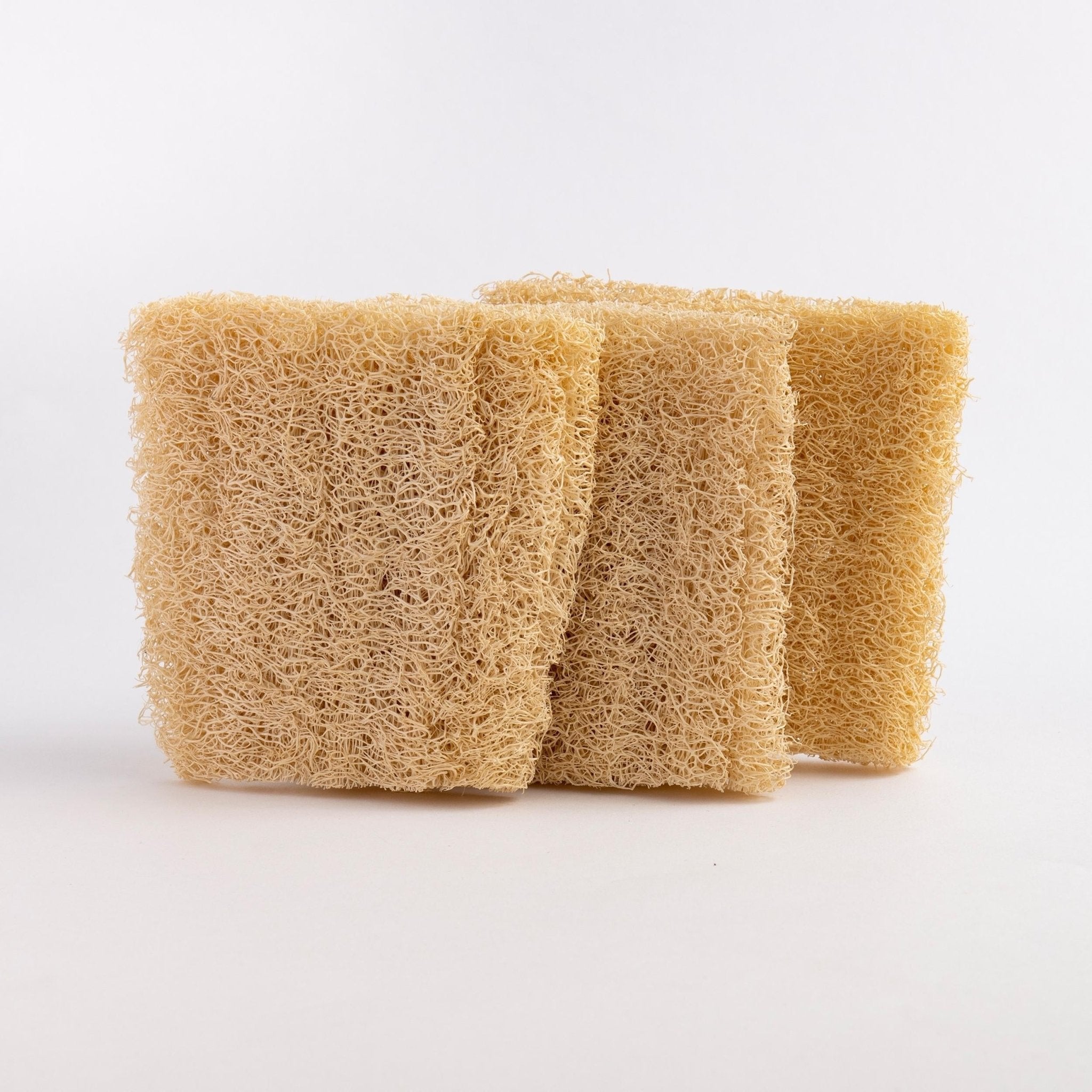 Eco Bath London Natural Loofah Dishwashing Sponges - Set of 3 - Eco Bath London