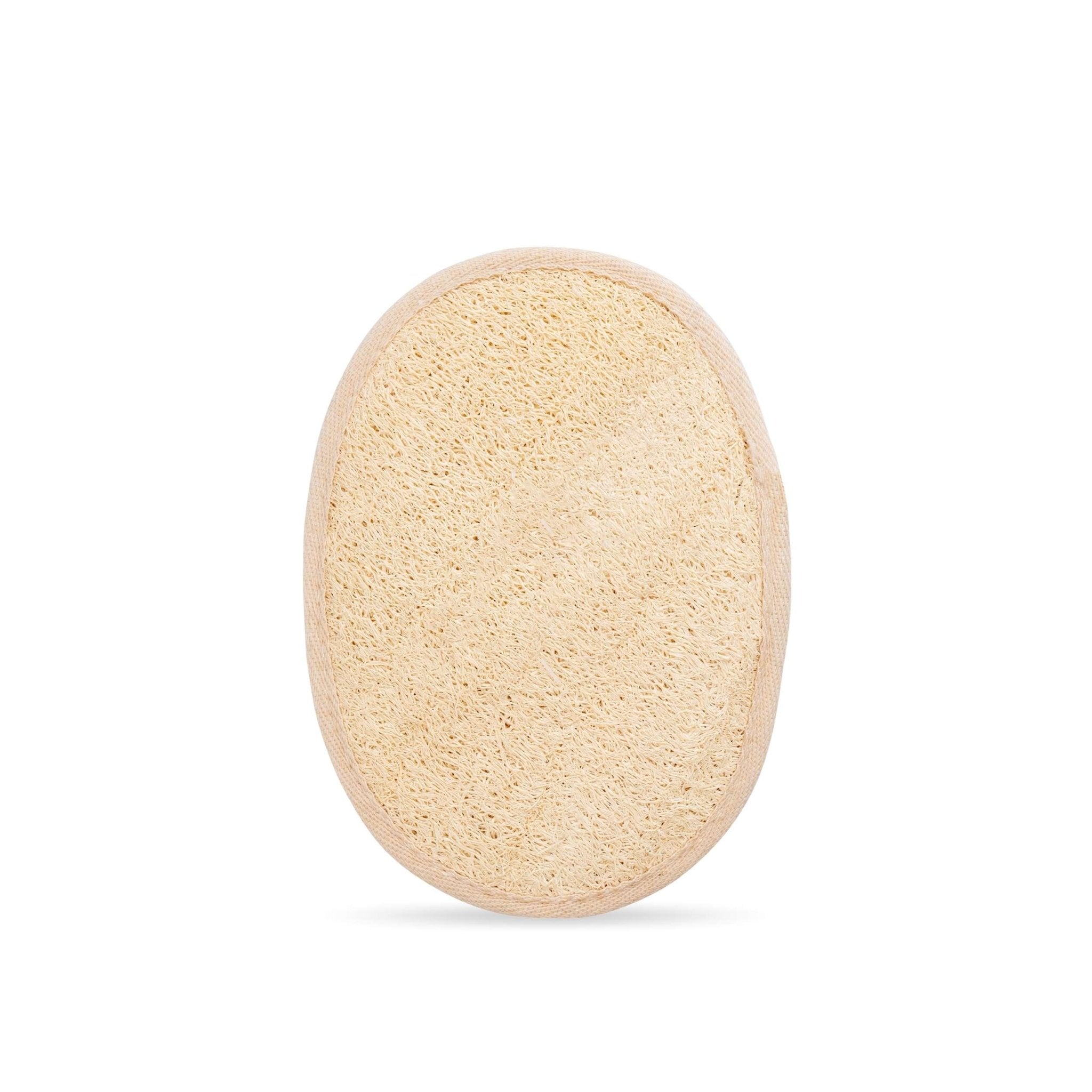 Eco Bath London Natural Loofah Pad - Exfoliating Loofah Bath Sponge for Women and Men - Eco Bath London