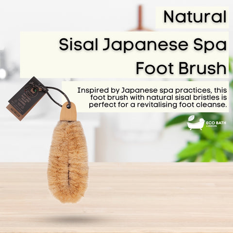 Japanese SPA Sisal Brush