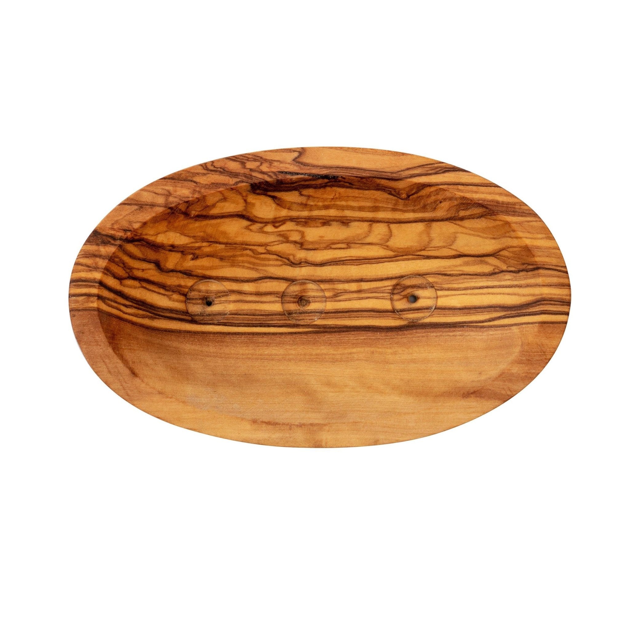 Eco Bath London Natural Wooden Soap Dish Collection - Olive Wood and Bamboo Variations, Eco - Friendly Soap Dish Holders for Bathroom - Eco Bath London