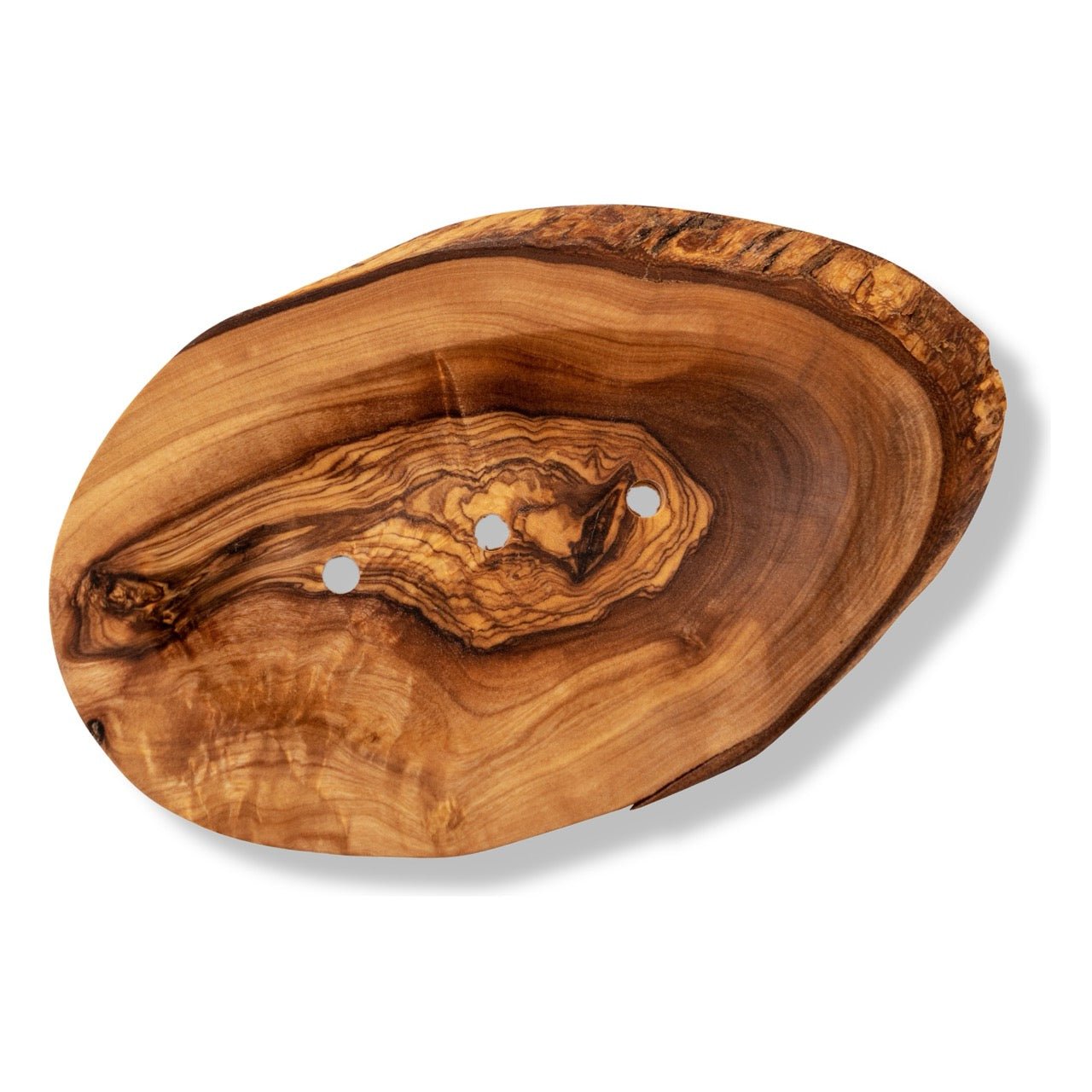 Eco Bath London Olive Wood Leaf Soap Dish - Eco Bath London