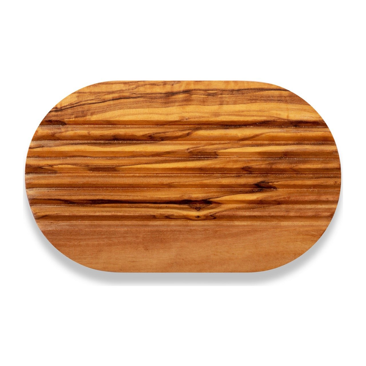 Eco Bath London Olive Wood Ridged Soap Dish - Eco Bath London