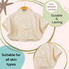 Eco Bath London Organic Cotton Baby Poncho - Luxuriously Soft, Undyed and Unbleached - Eco Bath London