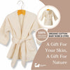 Eco Bath London Organic Cotton Baby Robe - Available in Sizes 0 - 2 Years and 3 - 5 Years - Eco Bath London