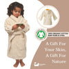 Eco Bath London Organic Cotton Baby Robe - Available in Sizes 0 - 2 Years and 3 - 5 Years - Eco Bath London