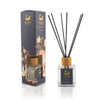 Eco Bath London Peony Reed Diffuser - Beautiful Bouquet of Peonies Fragrance Room Diffuser - Intensive - Fresh & Long Lasting Reed Diffusers for Living Room - 100ml (3.38 fl.oz) - Eco Bath London