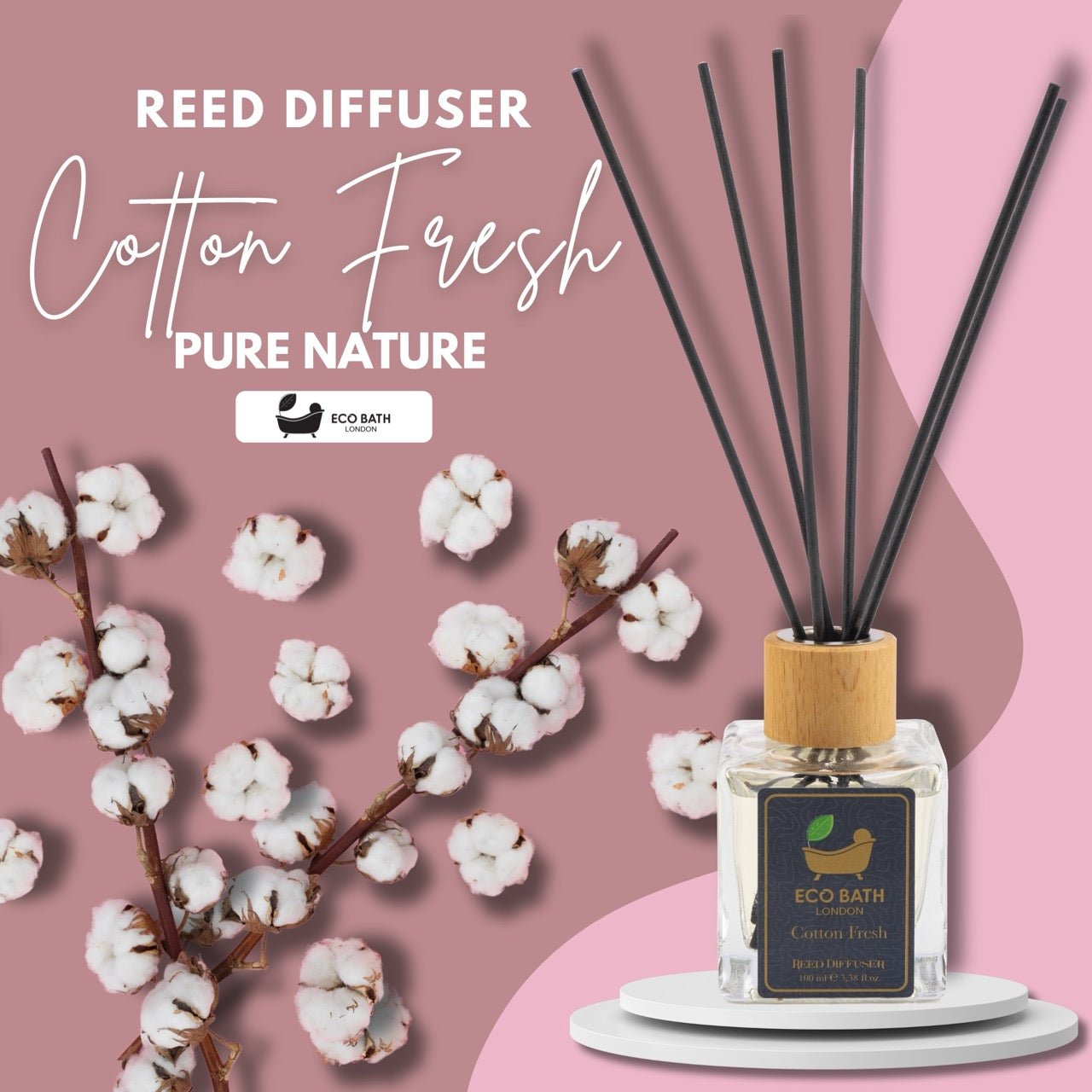 Eco Bath London Reed Diffusers - Multiple Scents Available