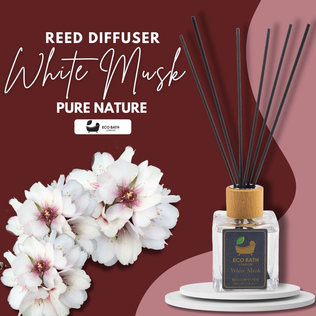 Eco Bath London Reed Diffusers - Multiple Scents Available