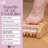Eco Bath London Reflexology Foot Roller | Best to Use Under Work/Study Table - Eco Bath London