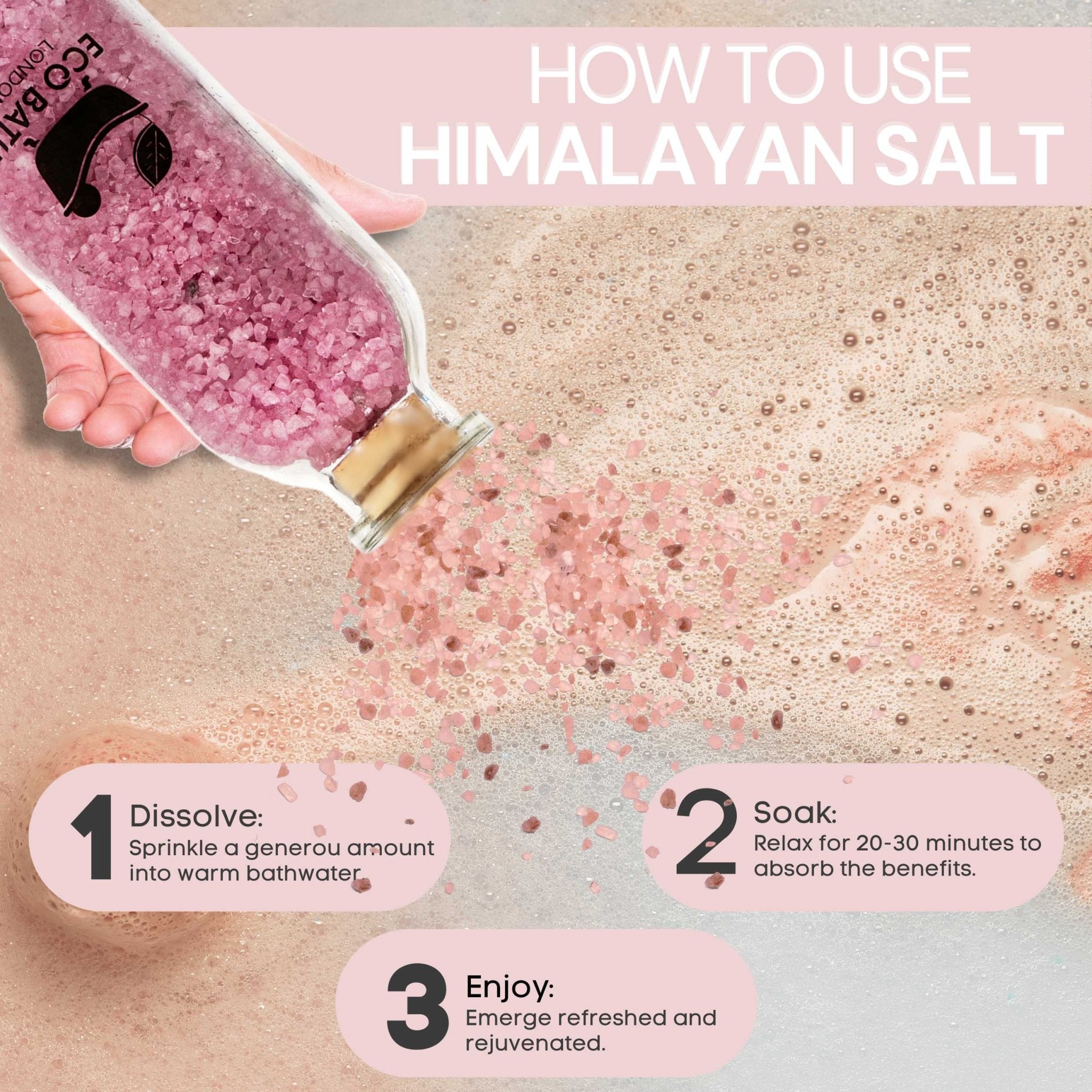 Eco Bath London Relaxing Dead Sea Salt - 300g - Eco Bath London