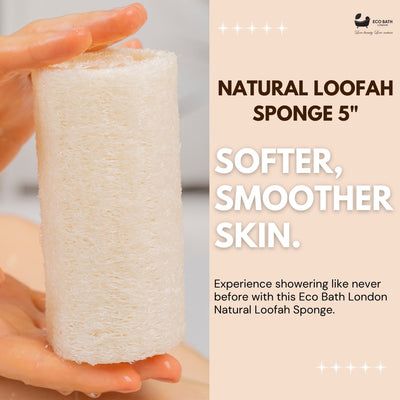 Eco Bath Natural Loofah 5" with String - Eco Bath London