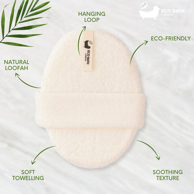 Eco Bath Natural Loofah Bath Scrubber - Eco Bath London