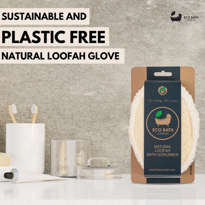 Eco Bath Natural Loofah Bath Scrubber - Eco Bath London