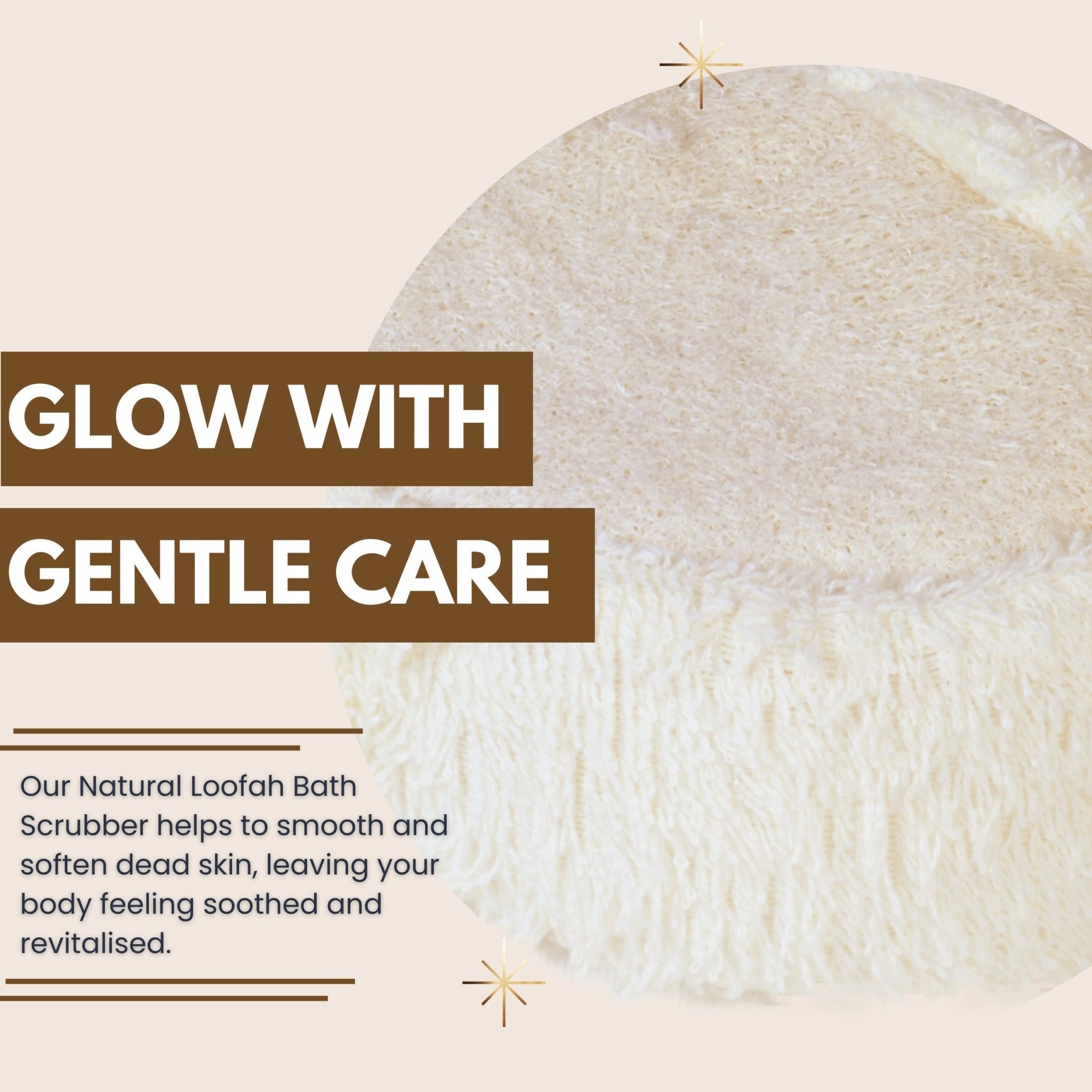 Eco Bath Natural Loofah Bath Scrubber - Eco Bath London