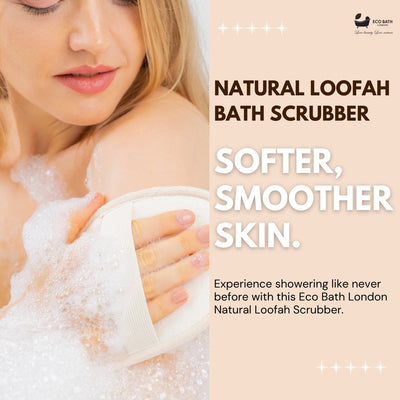 Eco Bath Natural Loofah Bath Scrubber - Eco Bath London