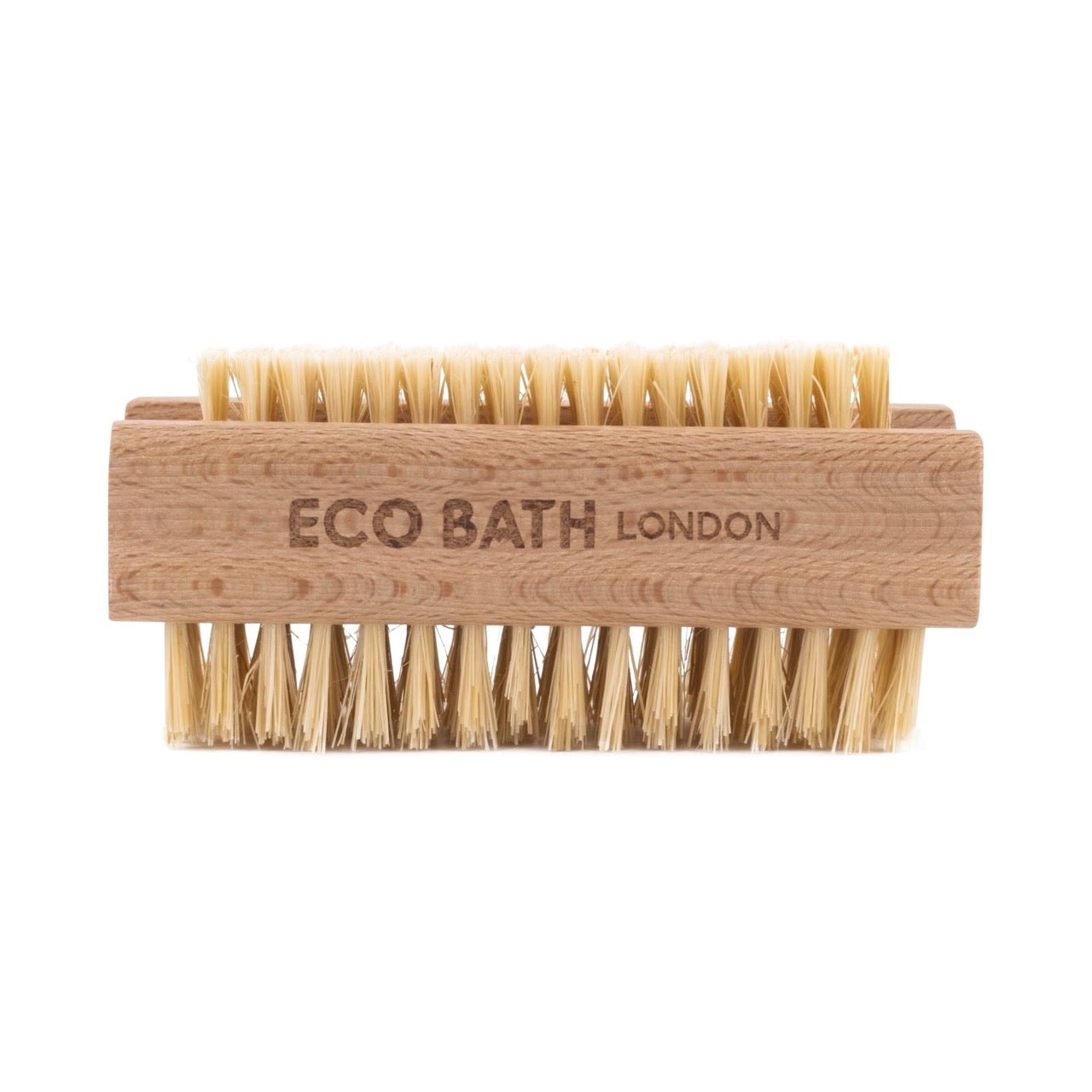Eco Bath Natural Sisal Beech Wood Nail Brush - Eco Bath London
