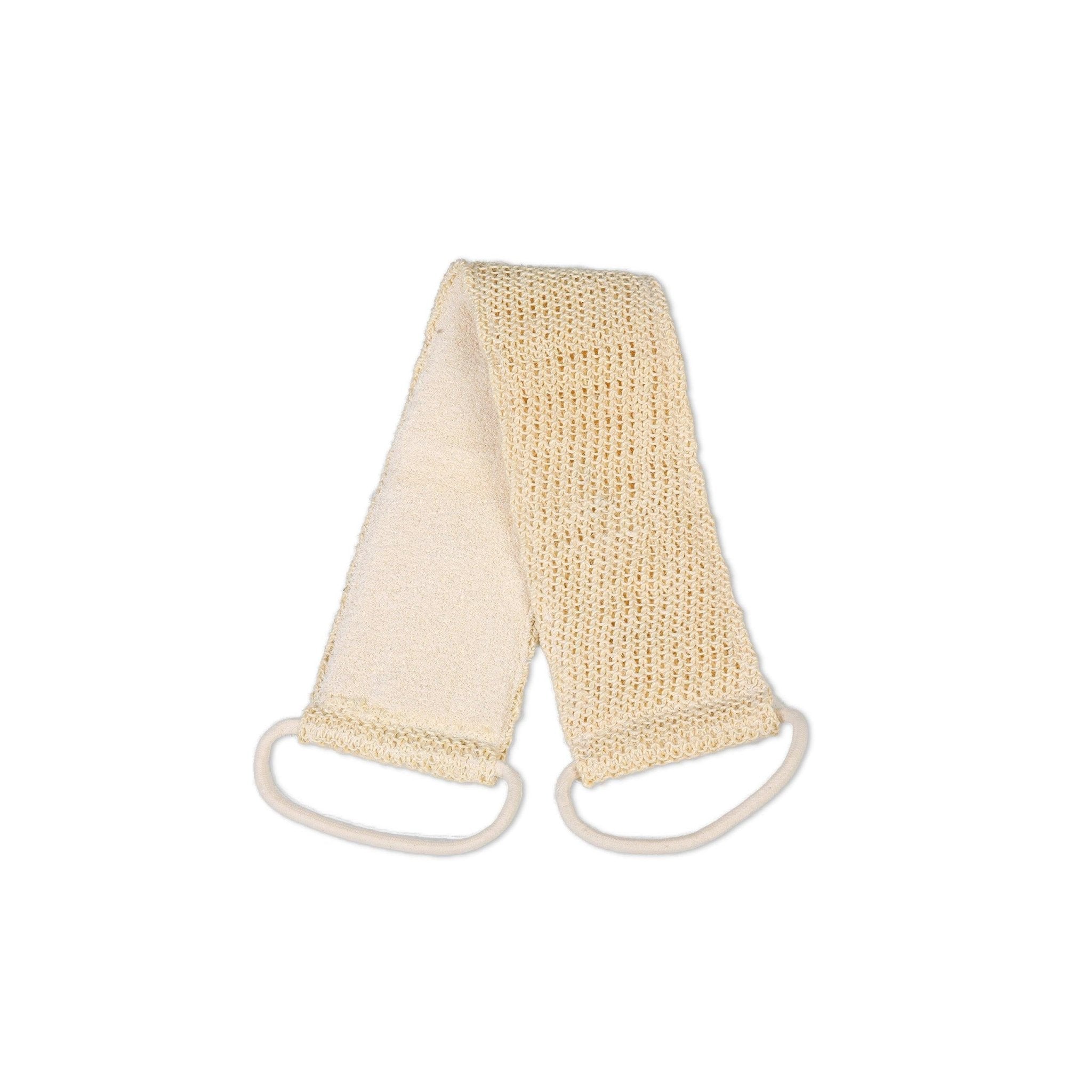Eco Bath Natural Sisal & Cotton Back Strap - Eco Bath London