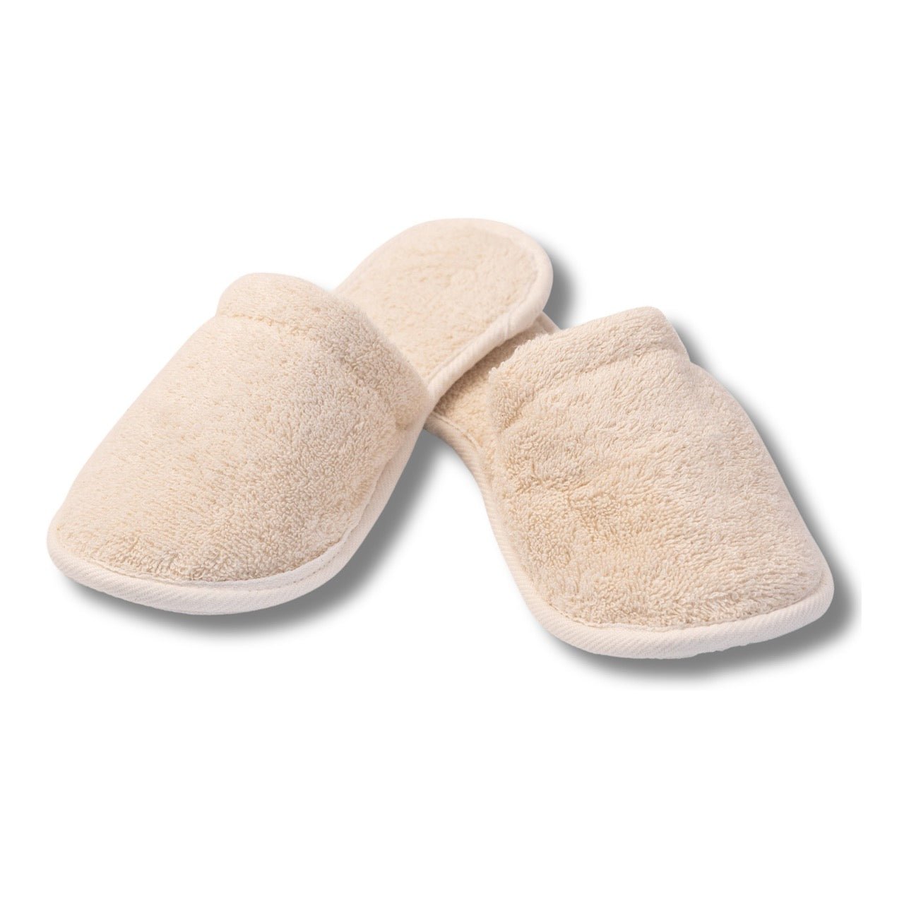 Eco Bath Natural Towelling Slippers - Naturally Hypoallergenic - Eco Bath London