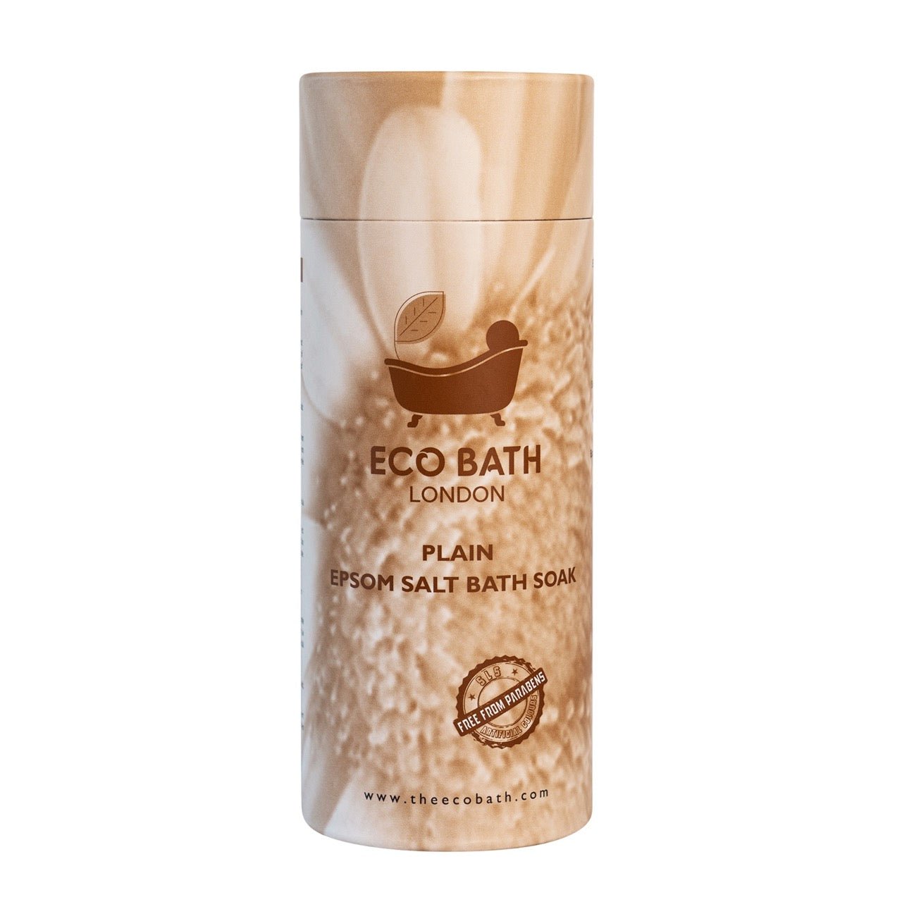 Eco Bath Plain Epsom Salt Bath Soak - Tube - Eco Bath London