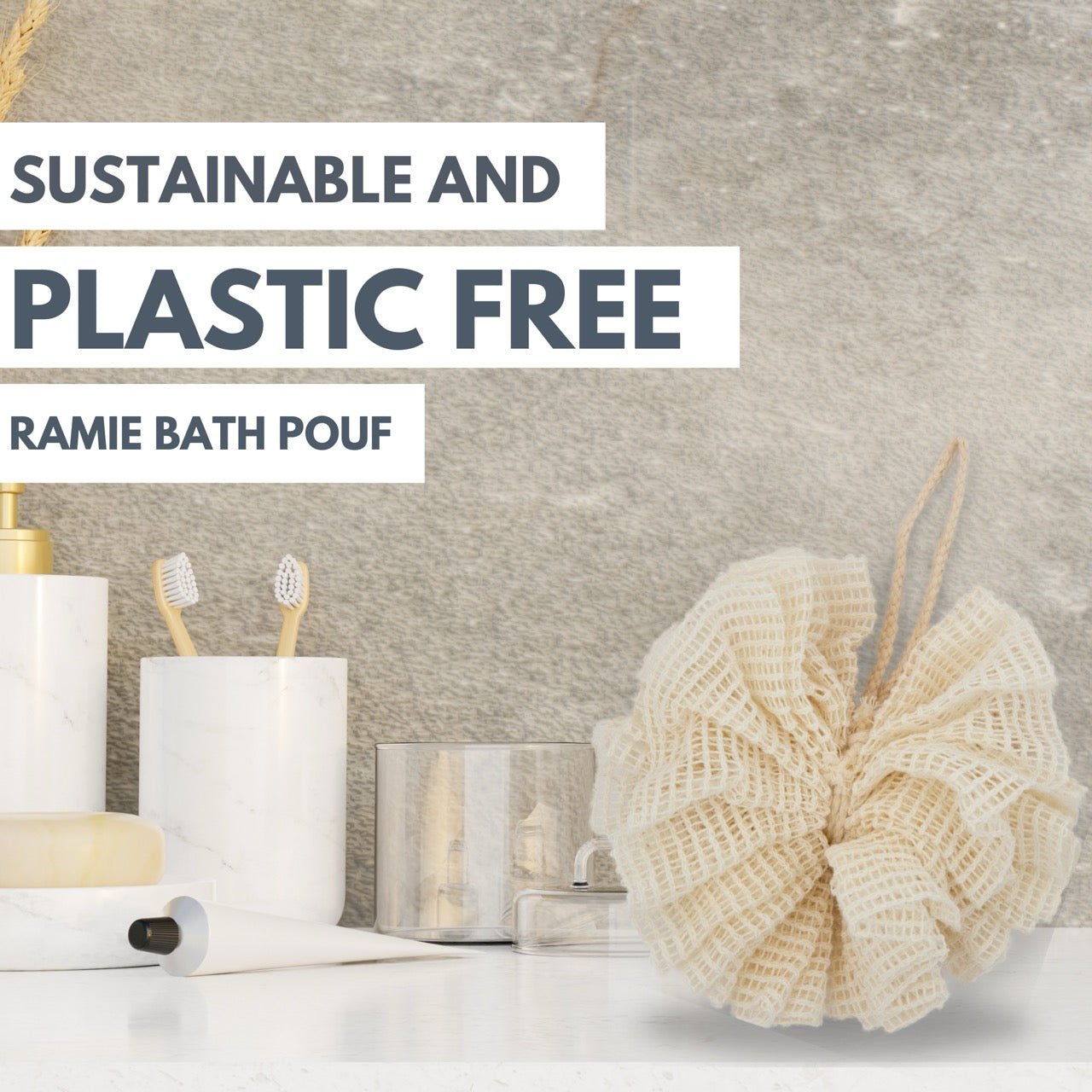 Eco Bath Ramie Bath Puff - Eco Bath London
